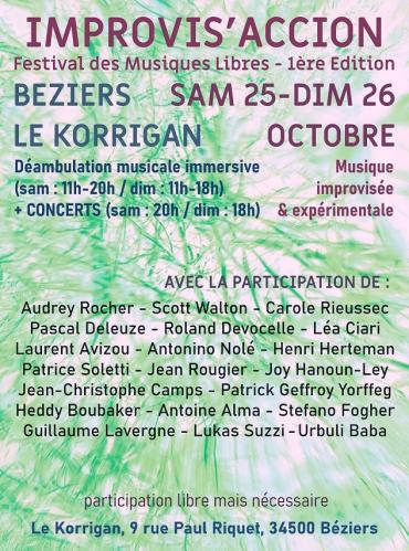 Festival de Musique Improvisée à Béziers